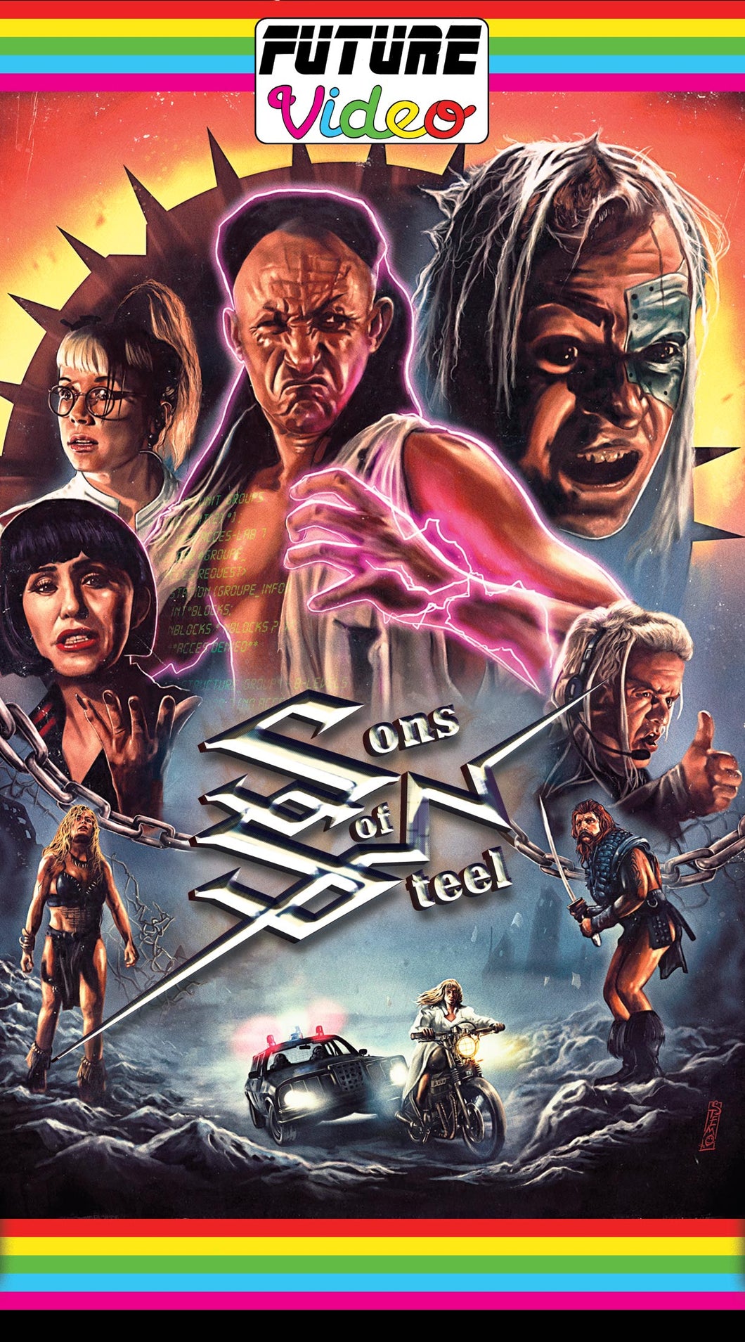 Sons of Steel [VHS + POSTER]