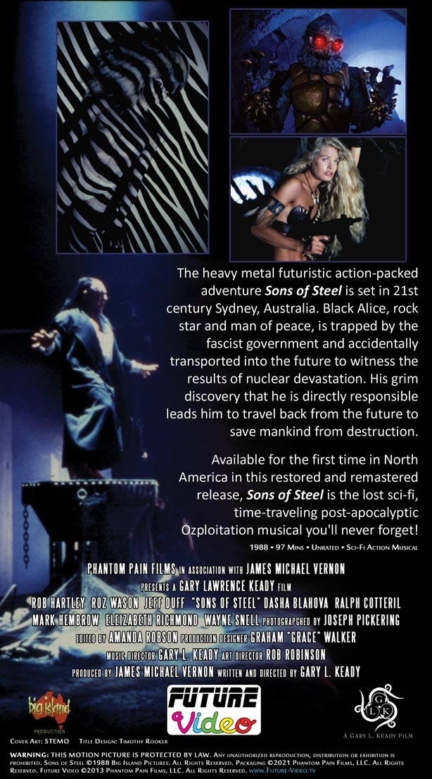 Sons of Steel [VHS + POSTER] – Future Video